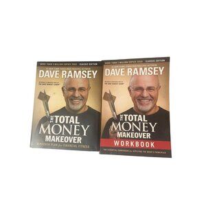 Dave Ramsey Total Money Makeover Hardcover & Workbook Paperback Book Set